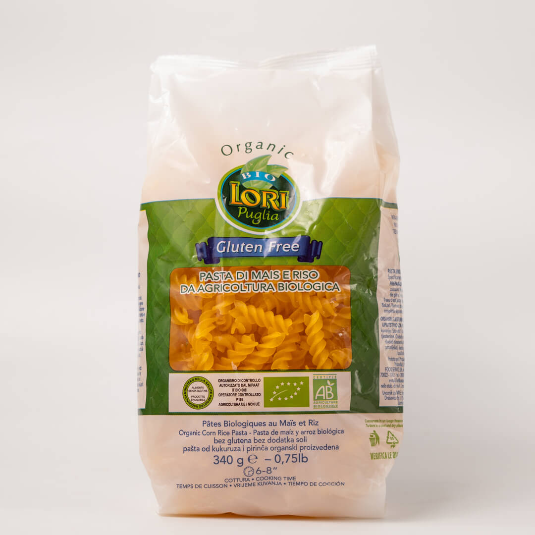 Fusilli Gluten Free - Pasta Lori Res