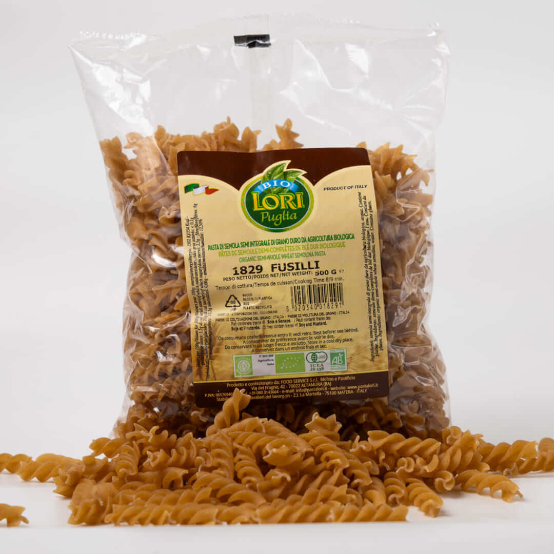 Fusilli Semi Integrale 3 - Pasta Lori Res