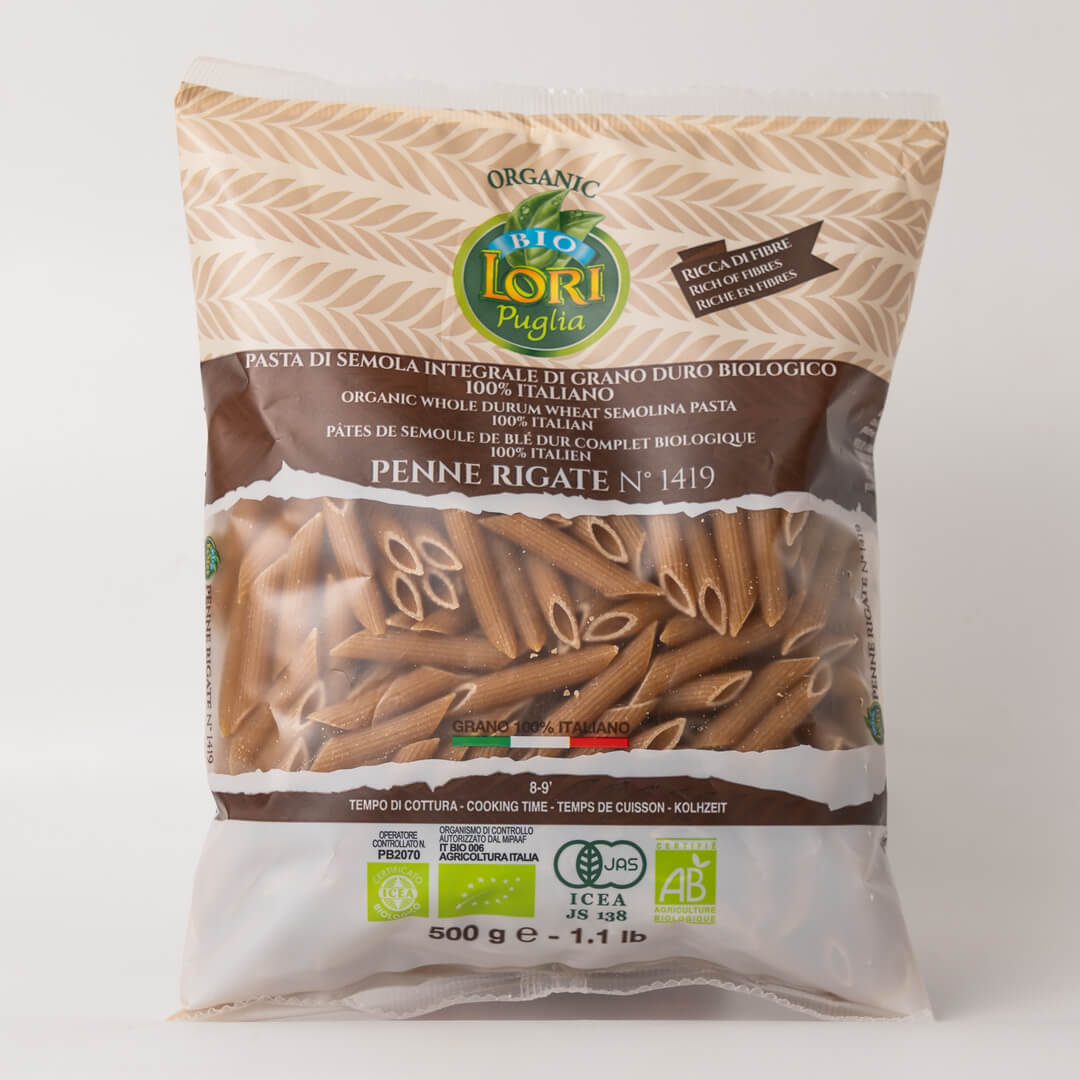Penne Integrale 1 - Pasta Lori Res